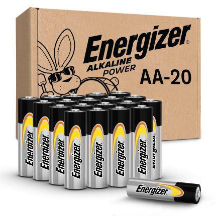 Energizer AA Batteries, Alkaline Power Double A Battery Alkaline, 32 Count