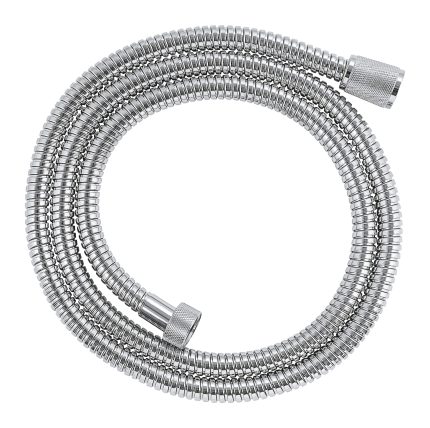 GROHE 28143000 RelexaFlex 59" Metal Longlife Shower Hose, Starlight Chrome